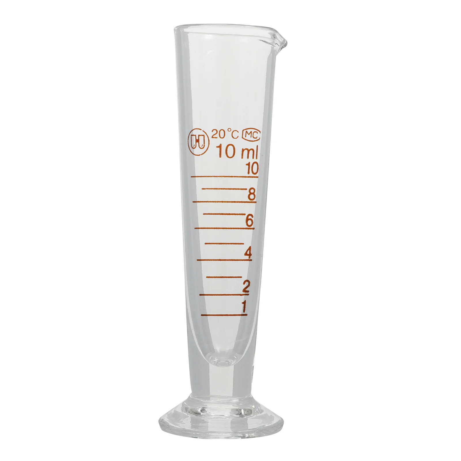 

Measuring Cup Cylinder Graduated Laboratory Scale Liquid Cups Beaker Tool 10Ml Experiment Supplies Borosilicate Conical