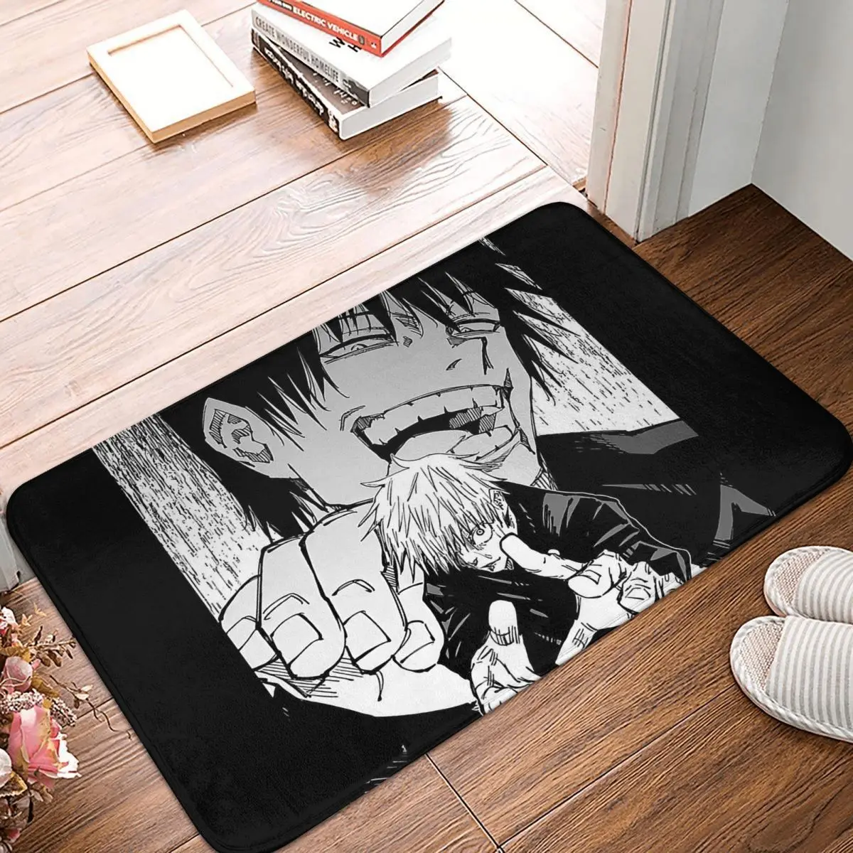 

Jujutsu Kaisen Juvenile Animation Bathroom Non-Slip Carpet Gojo Living Room Mat Welcome Doormat Floor Decor Rug