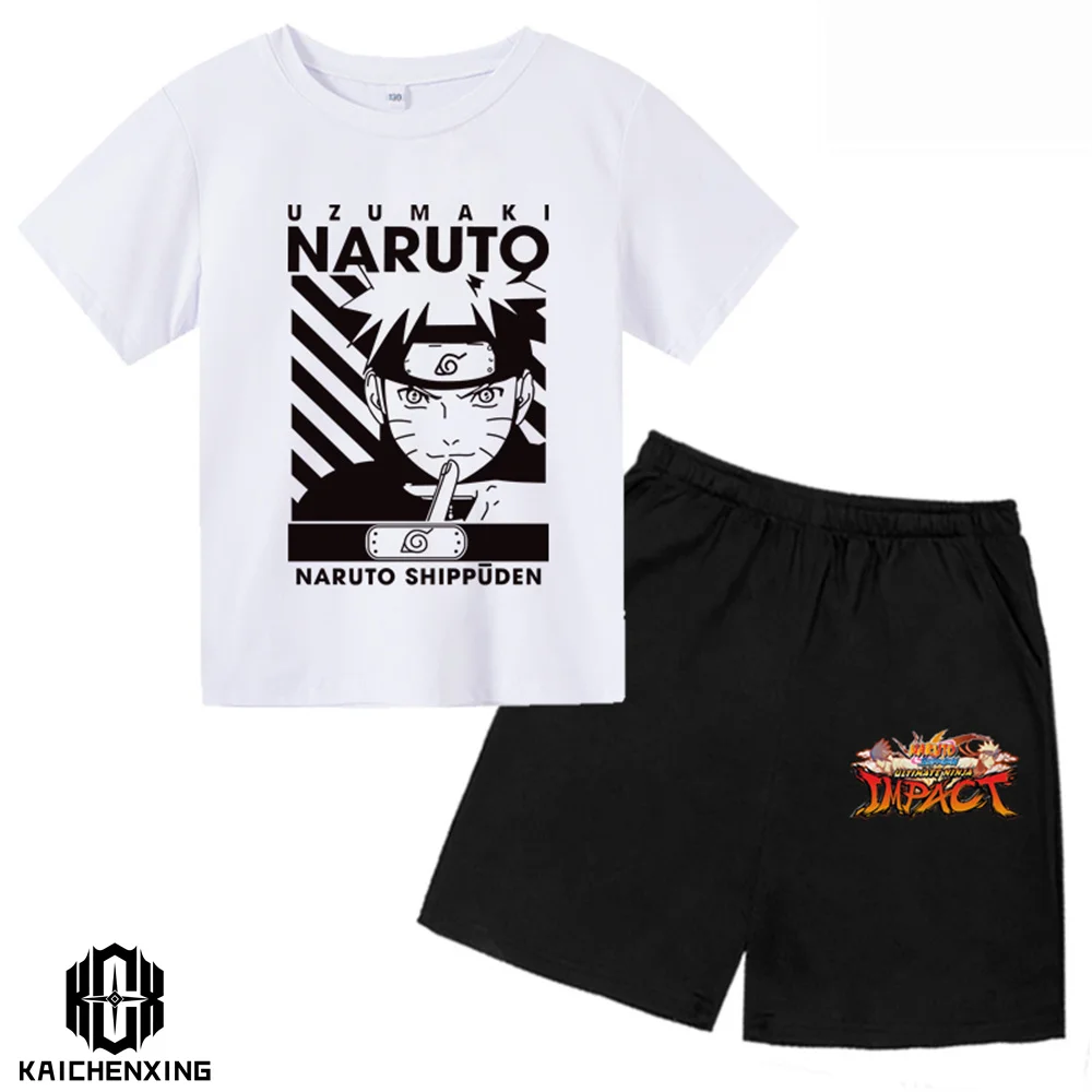 

New Naruto Tshirt Kids Cool T-shirt boys kid clothes girls Short Sleeve Summer Tops Tees anime Fashion narutoes t shirt Hot