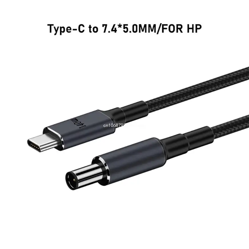 Зарядный кабель типа C-DC 140 Вт 5 5x2 мм/5 1/4 5x3 0/6 0x3 7/7 4x5 0 новая Прямая поставка