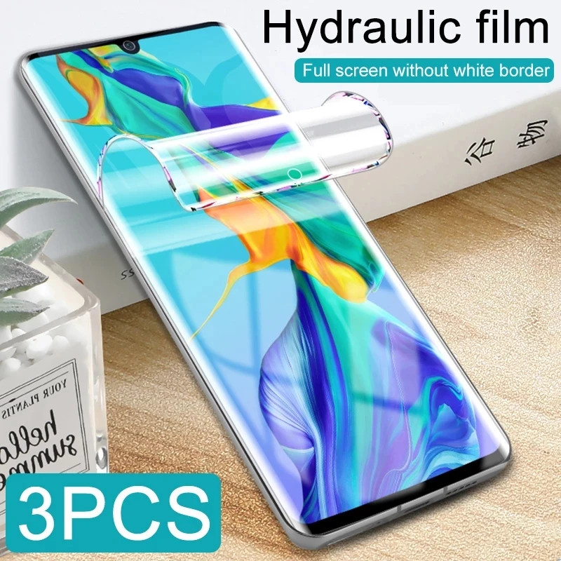 

Защитная пленка для Huawei P20 Pro P10 Lite Plus 3 шт., Защитная пленка для экрана Huawei P30 P40 Lite E P Smart 2019, Гидрогелевая пленка