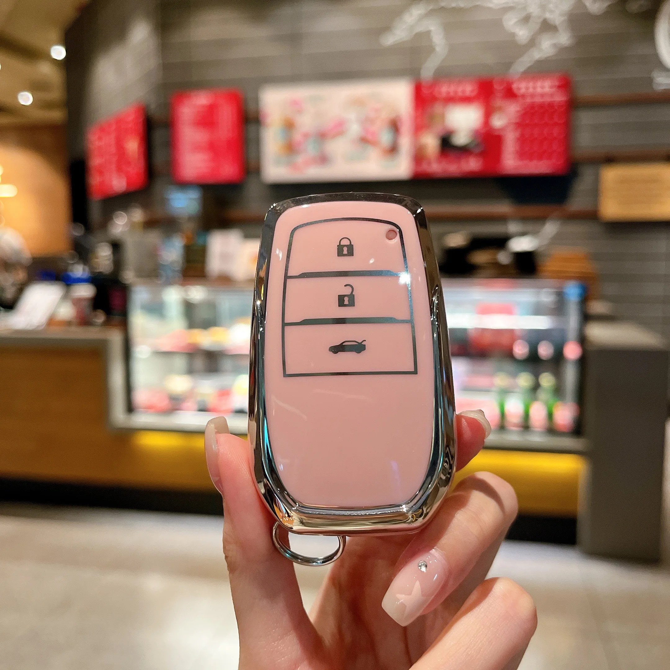 

Чехол для автомобильного ключа из ТПУ для Toyota Yaris Cross Hilux Innova Fortuner Camry Land Cruiser Prado Key Protect Shell Fob Аксессуары