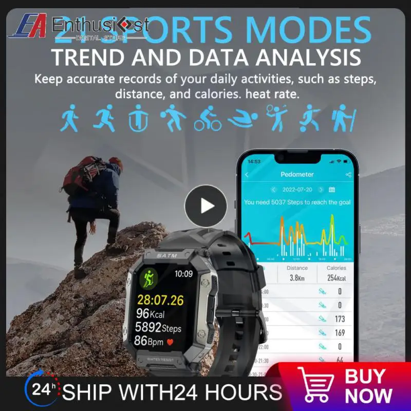 

Heart Rate Blood Pressure Smart Bracelet 1.92 Inch Call Fitness Watch Waterproof Full Touch Screen Sport Watch