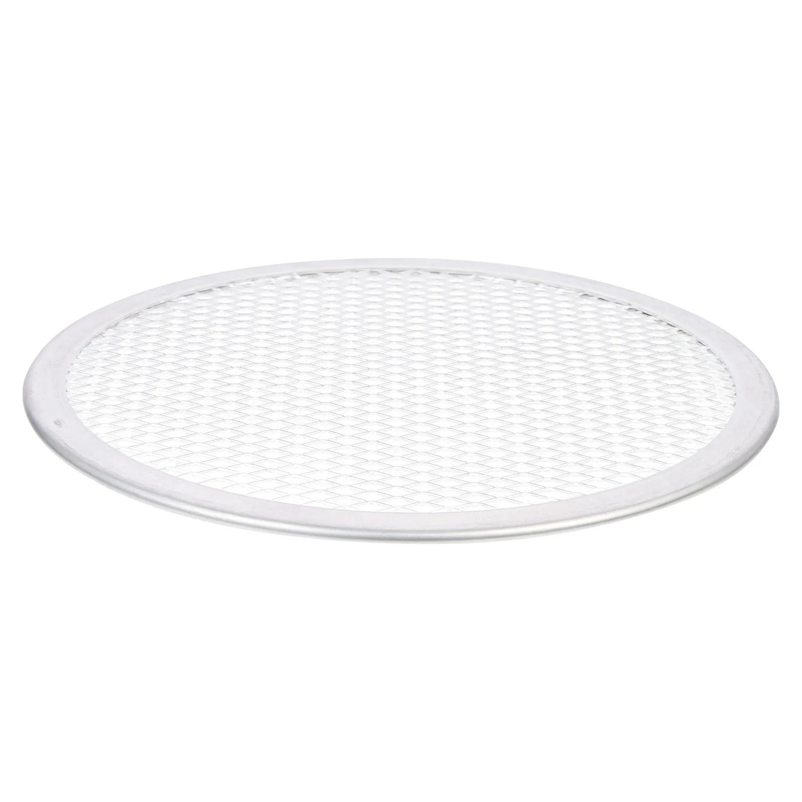 

Pizza Baking Tray Screen Mesh Pan Metal Non Oven Round Stickplate Sheet Aluminum Sticky Bakeware Crisper Netserving Pie Kitchen