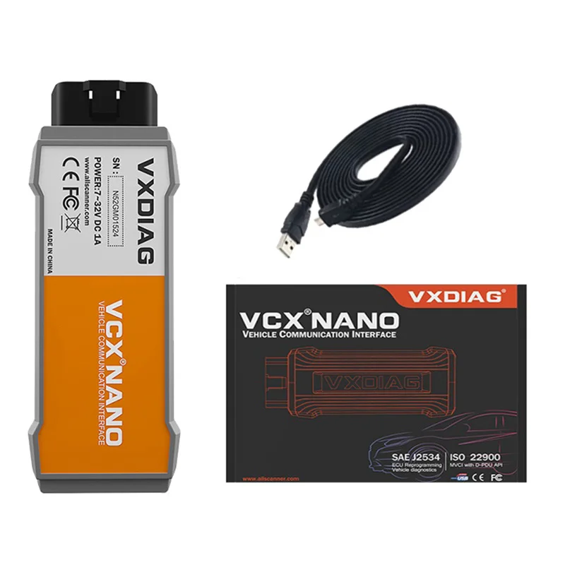 

VXDIAG NANO NX300 OBD2 сканер для VOLVO 2014D автомобильный диагностический инструмент J2534 ECU IMMO программирование OBD2 считыватель кодов бесплатное обновление
