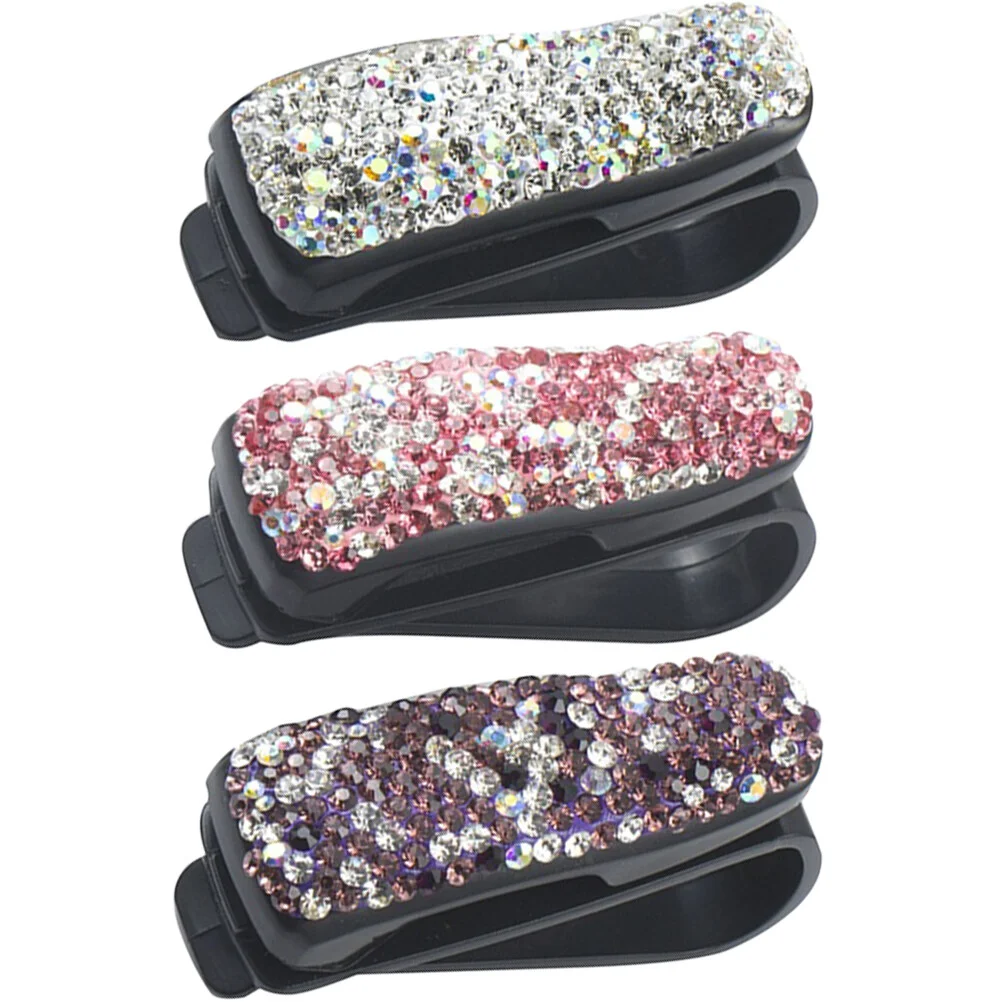 

Sun Visor Clip Eyeglass Hanger Car Eyeglasses Holder Sunglass Sunglasses Organizer