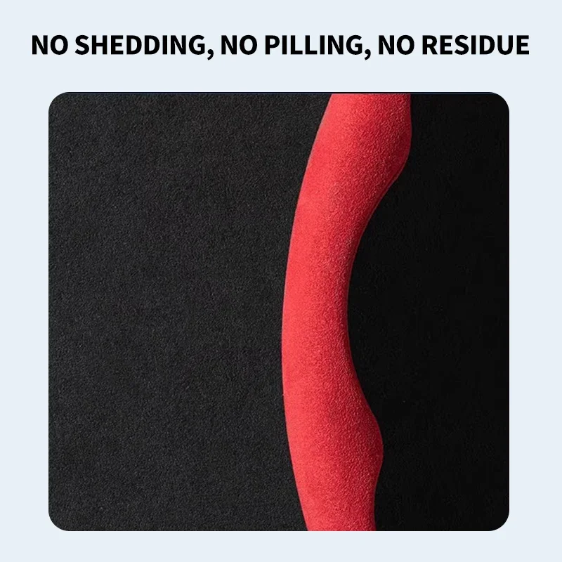 Замшевый чехол на руль для Tesla Model 3 Y Автомобильный интерьер протектор рулевого