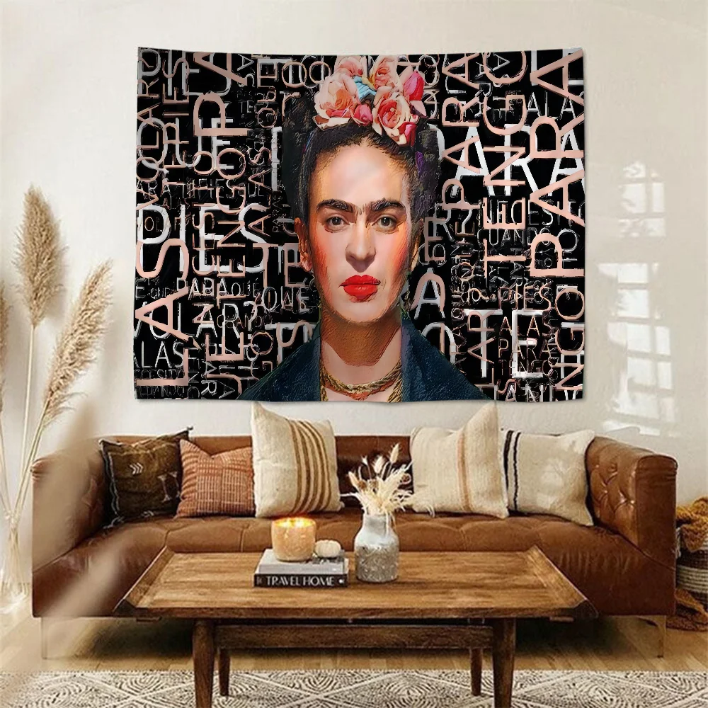 Мексиканский F-Fridas DIY настенный гобелен подвесной Таро хиппи настенные коврики Dorm