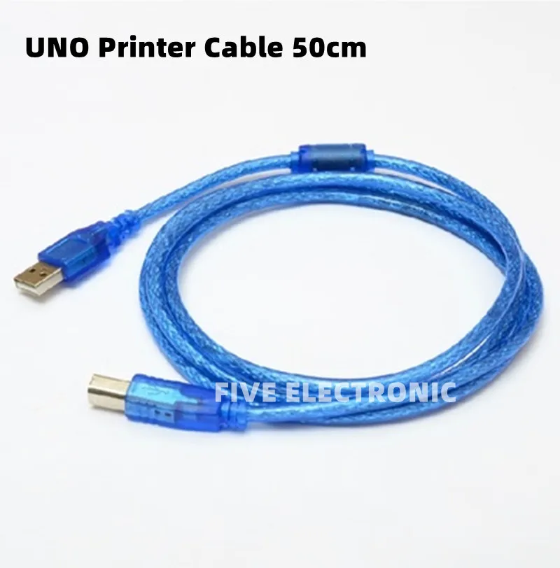 Фото USB-кабель для принтера Aarduno 2560 UNO/Mini Nano/Micro DUE/USB, 30 см/50 см/100 см №5