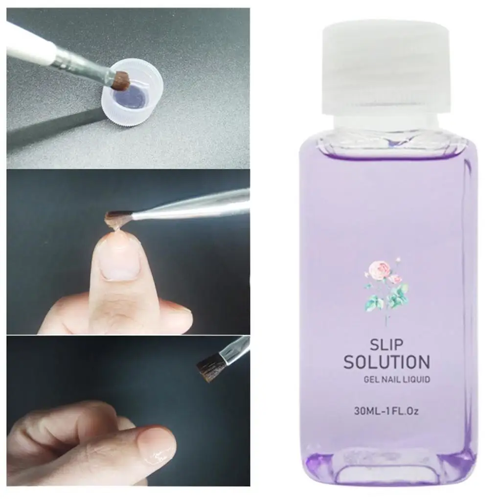 

30 мл раствор для ногтей гибкий прозрачный легкий портативный гель для ногтей с хорошей вязкостью салонный Маникюрный Инструмент