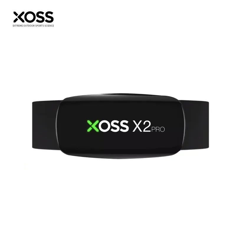 Фото Датчик сердечного ритма XOSS X2 Pro, перезаряжаемое зарядное устройство, хранилище данных для плавания, парусника, фитнеса, бега, велоспорта №1