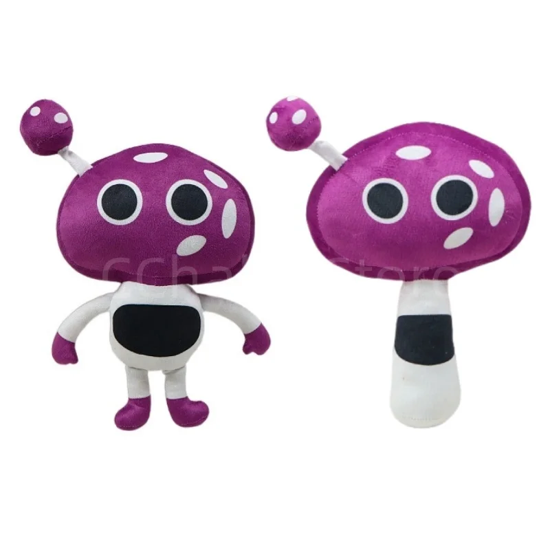 Новый Sprunki Garten Of Banban Truffletoot плюшевая фиолетовая игра с грибами периферийные