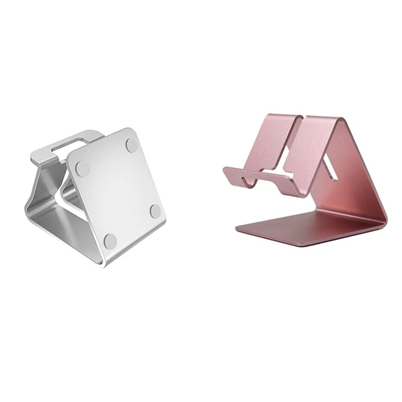 

Desktop Stand Bracket Universal Desktop Portable Tablet Stand Base Silver Aluminum Alloy Stand Suitable For Ipad