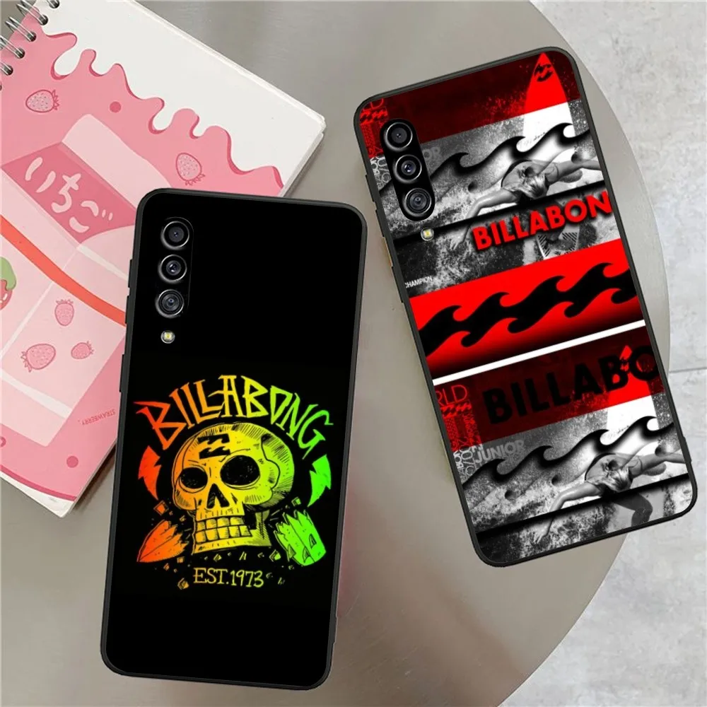 Ультрачерный мягкий чехол Billa Bong для мобильного телефона Samsung Galaxy S23 S22 S21 S10 S9 S8 Plus