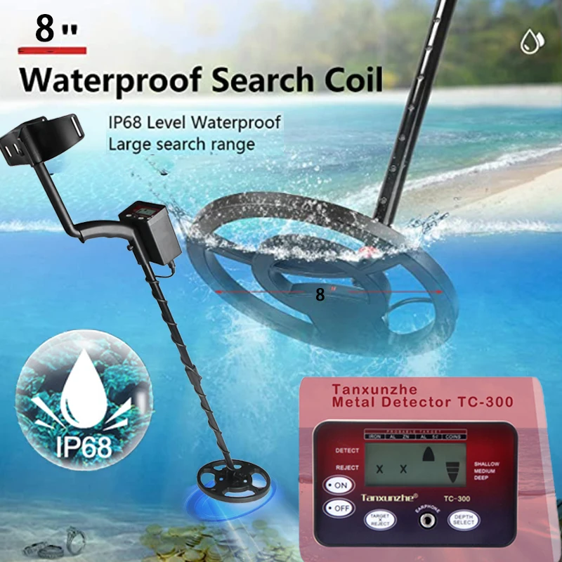 Новый подземный металлоискатель Tanxunzhe металлодетекторы детектор для охотников