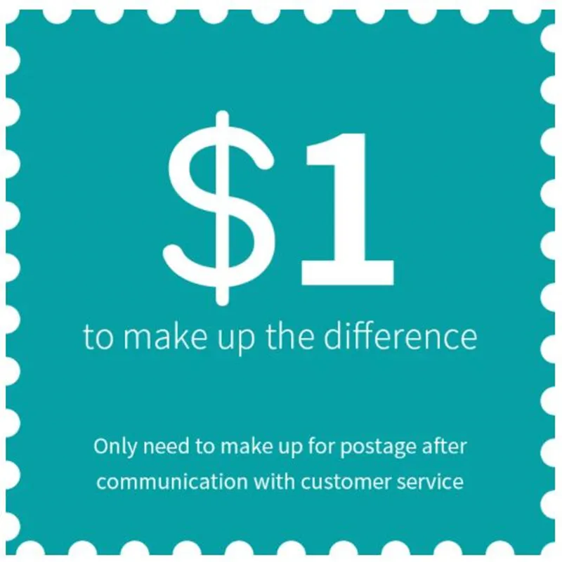 

Почтовые расходы/события и т. д., специальная ссылка для компенсации разницы