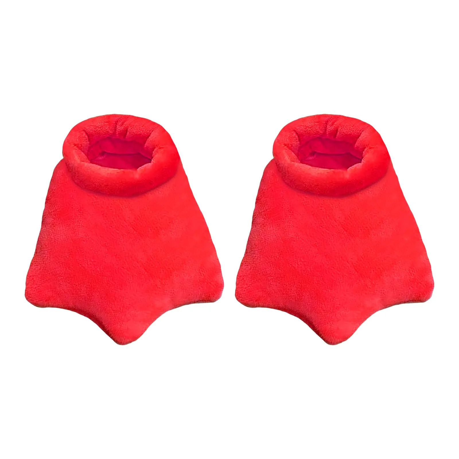 Плюшевые тапочки с мягкой уткой цвет в ассортименте