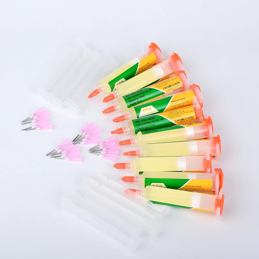 100% оригинальная сварочная паста BGA PCB No-Clean 10cc флюс для пайки |