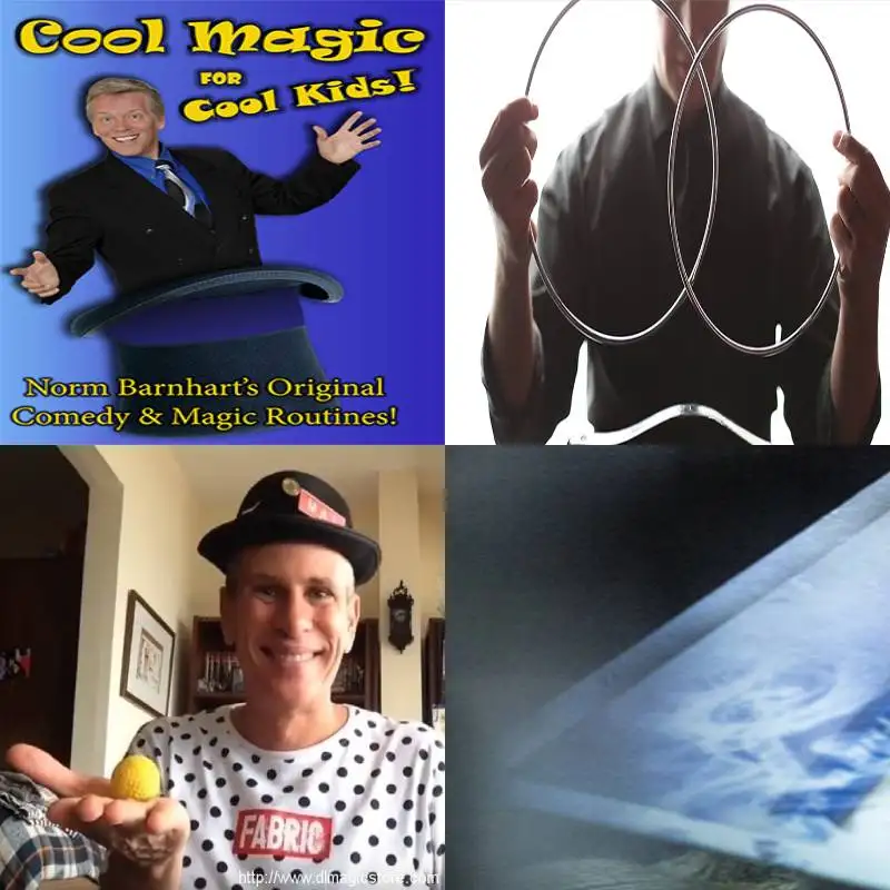 

Cool, Kid Show Magic by Norm Barnhart,Card-Teran by Patricio Teran,Impossiball by Mago Mai,R2 by Chris Randall Magic Tricks