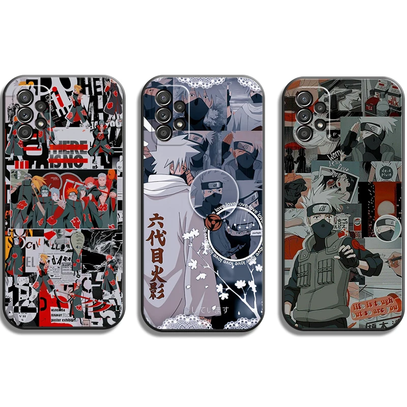 

Naruto Japanese Anime Phone Cases For Samsung Galaxy A31 A32 A51 A71 A52 A72 4G 5G A11 A21S A20 A22 4G Soft TPU Funda