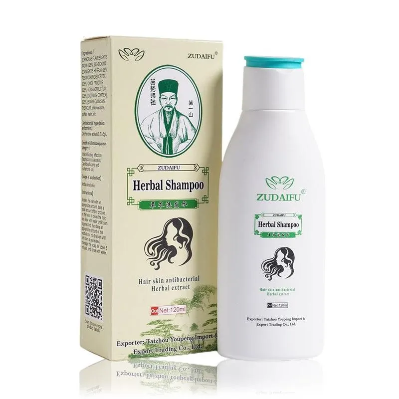 5 шт. Zudaifu псориаз экзема травяной женьшень лечение волос шампунь Mite удаление