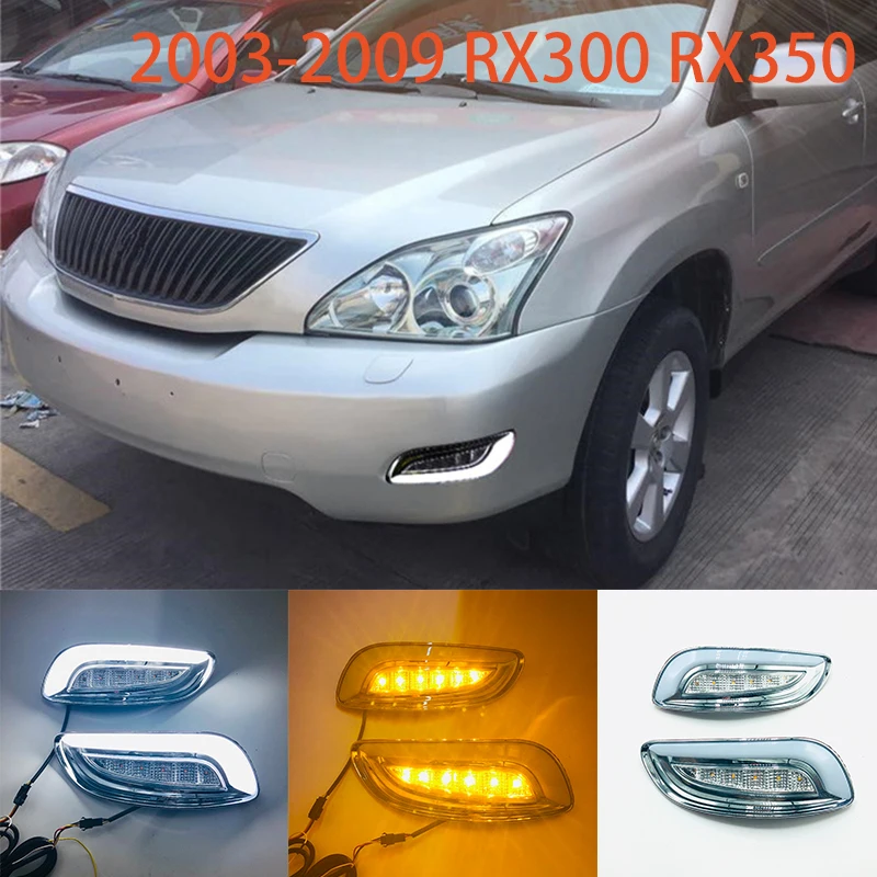 

Светодиодный ные Противотуманные фары для RX300 RX350 2003 2004 2005 2006 2007 2008 2009 DRL, фары дальнего света