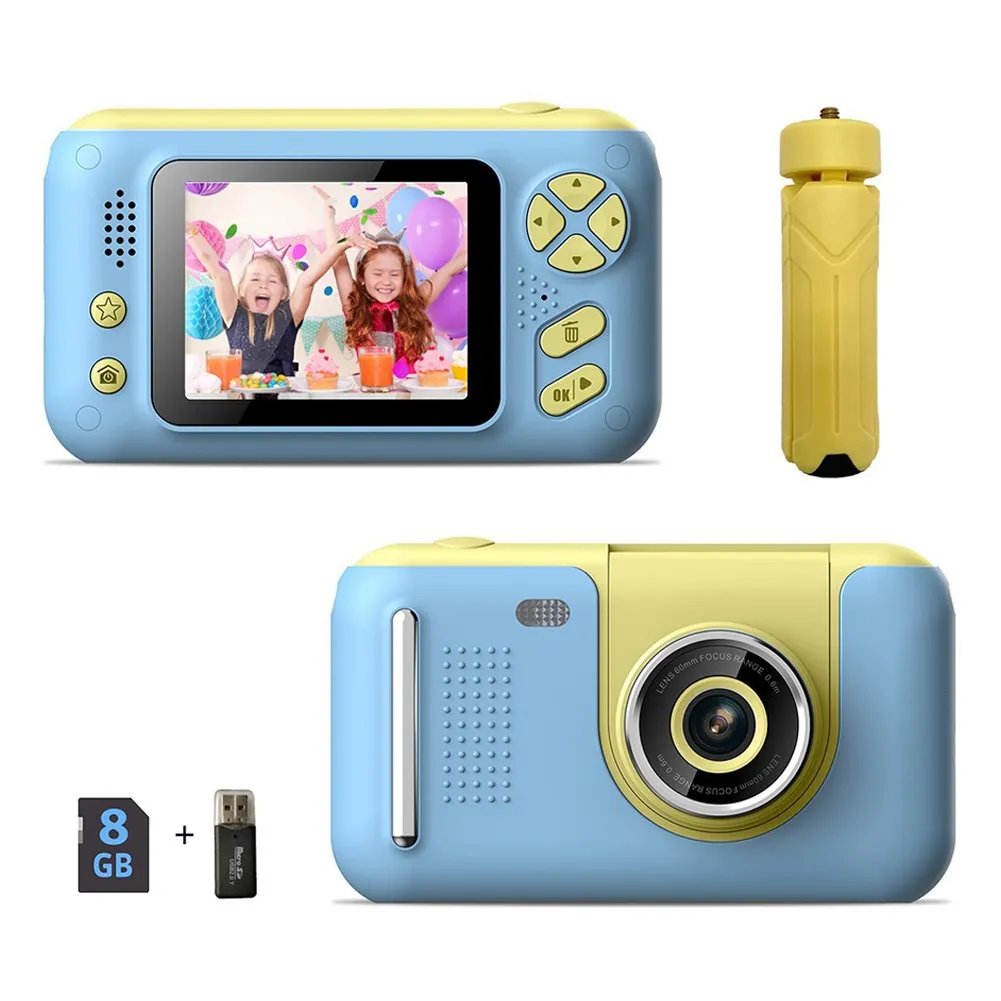

Cute Kids Camera Children Digital Cameras 2.4 Inch HD Screen Camera Photographer Educational Toys Video Recorder Birthday Gift