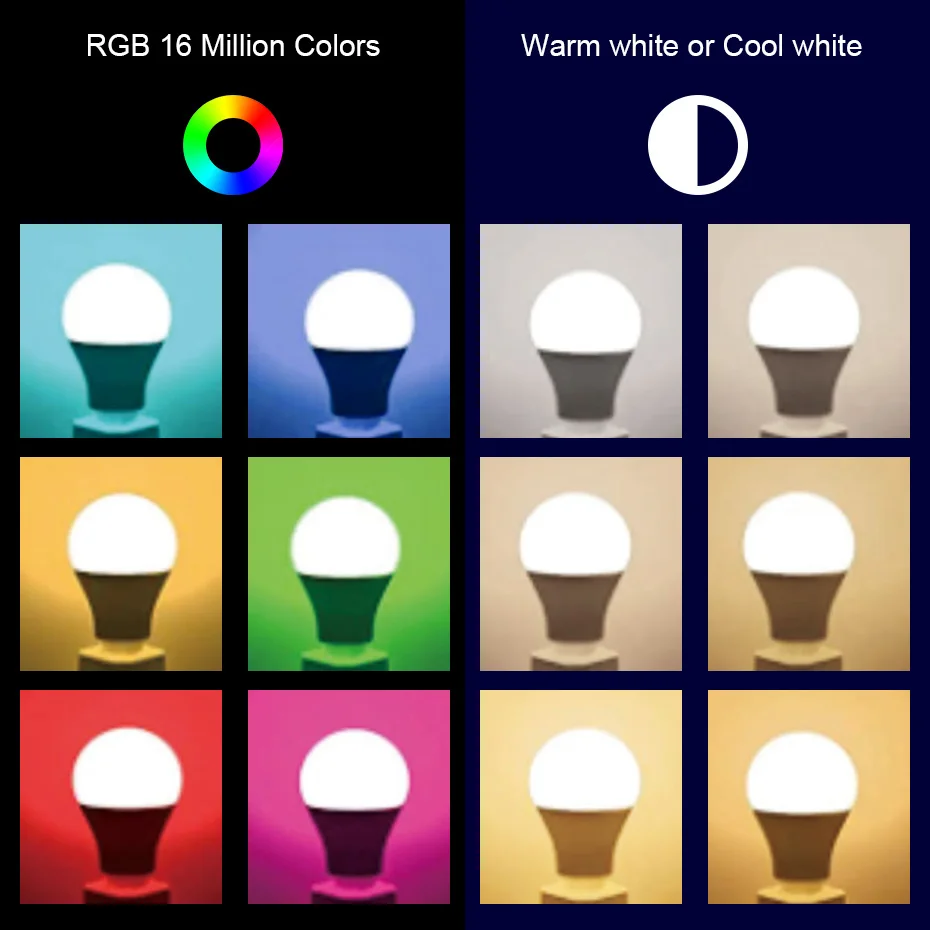 Умная Светодиодная лампа Tuya с Bluetooth 20 Вт E27 B22 RGB-лампа меняющая цвет RGB + W WW Декор