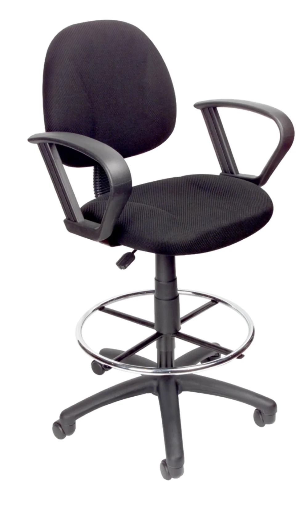 

Office & Home Contoured Comfort Adjustable Sit-Stand Desk Chair with Loop Arms, Multiple Colors