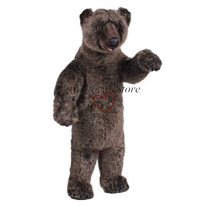 

Grizzly Bears Fursuit Furry Mascot Costume Plush Suit Cosplay Party Fancy Dress Outfits Halloween Adults Outdoor Party Costume