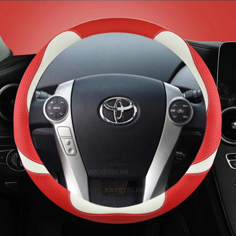 Кожаные аксессуары из микрофибры для Toyota Prius 30 20 V C Prime массажные автомобильные