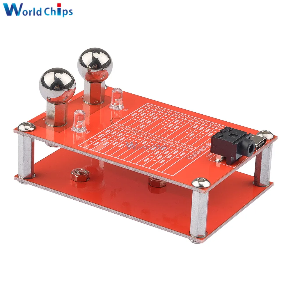 

DC 5V Type-C USB CW Touch Sensitive Automatic Key Two-Finger Touch Contact Ball 3.5mm Interface Morse Touch Chip Sensor Module