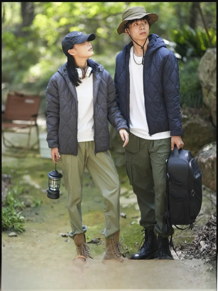  Высококачественная горная уличная легкая теплая осенне-зимняя стеганая куртка