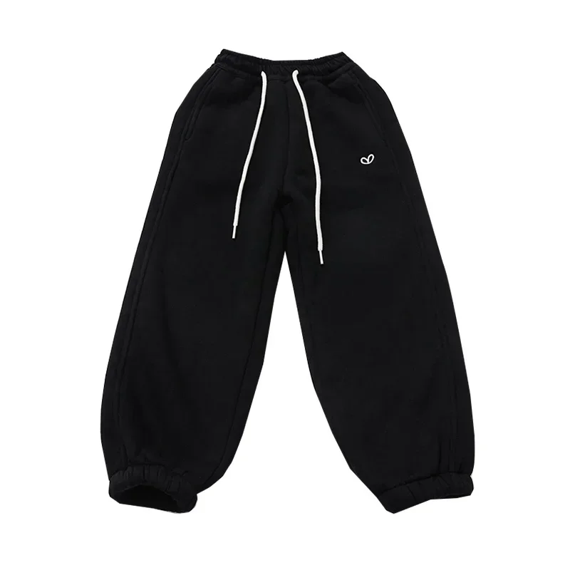 Детские брюки с эластичной резинкой на талии детская одежда зимние штаны для