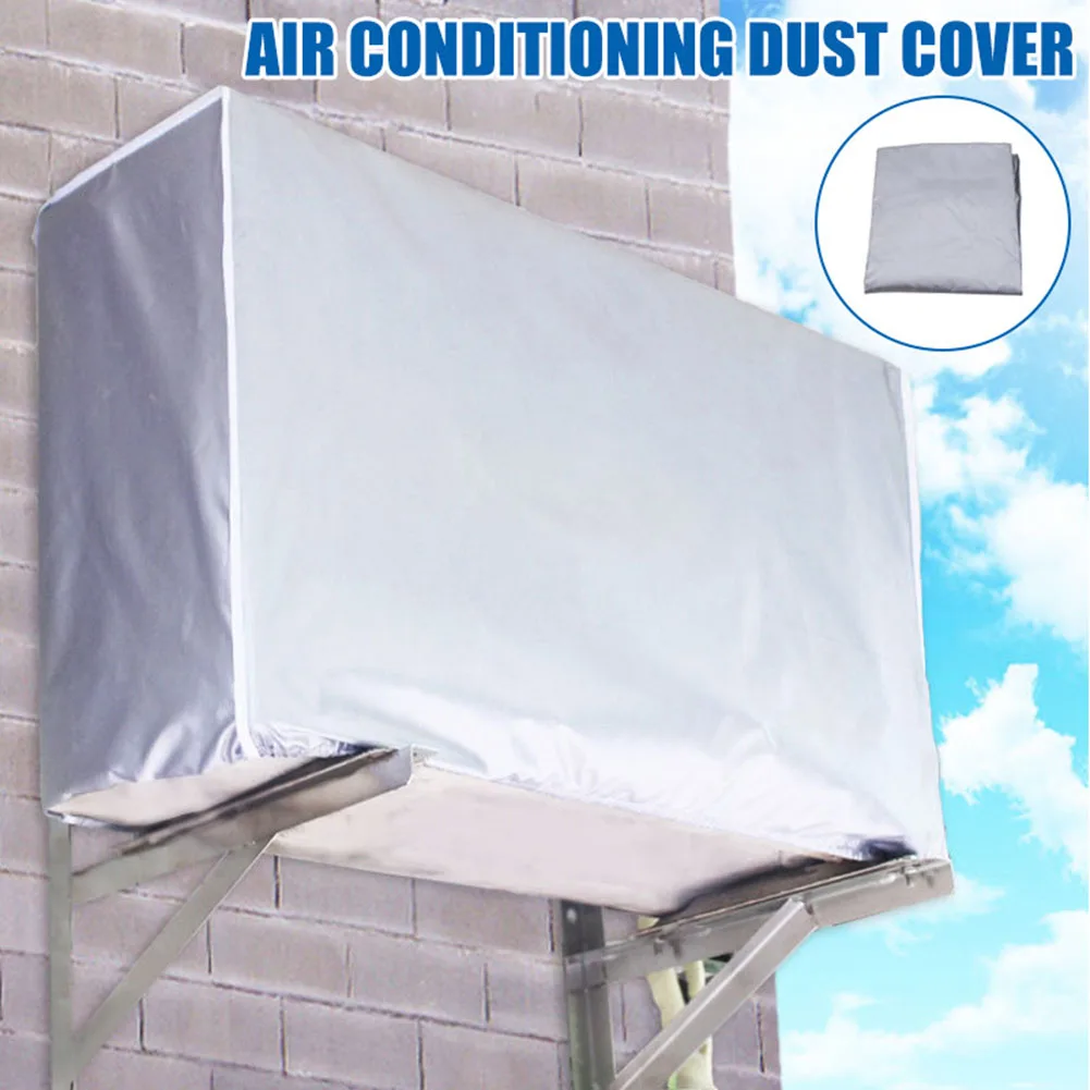 

Outdoor Air Conditioner Outer Machine Cover Sunscreen Rainproof Dustproof Cover Washing Anti-Dust Anti-Snow Cleaning Bag