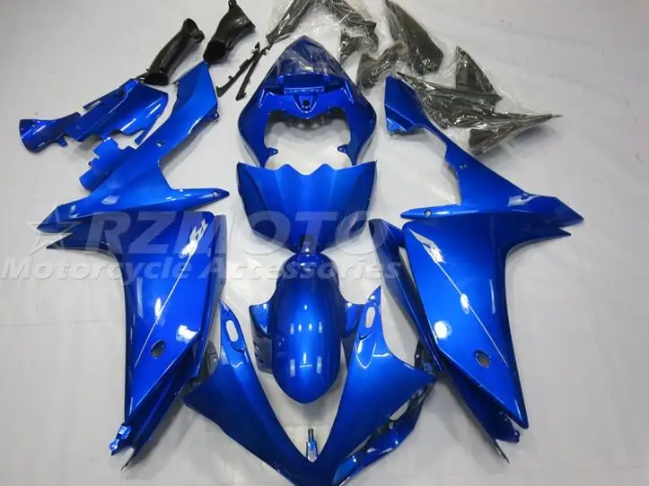 

Литьевая форма, новый комплект обтекателей из АБС-пластика для мотоцикла, подходит для YAMAHA YZF- R1 2007 2008 07 08, комплект кузова глянцевого синего ...