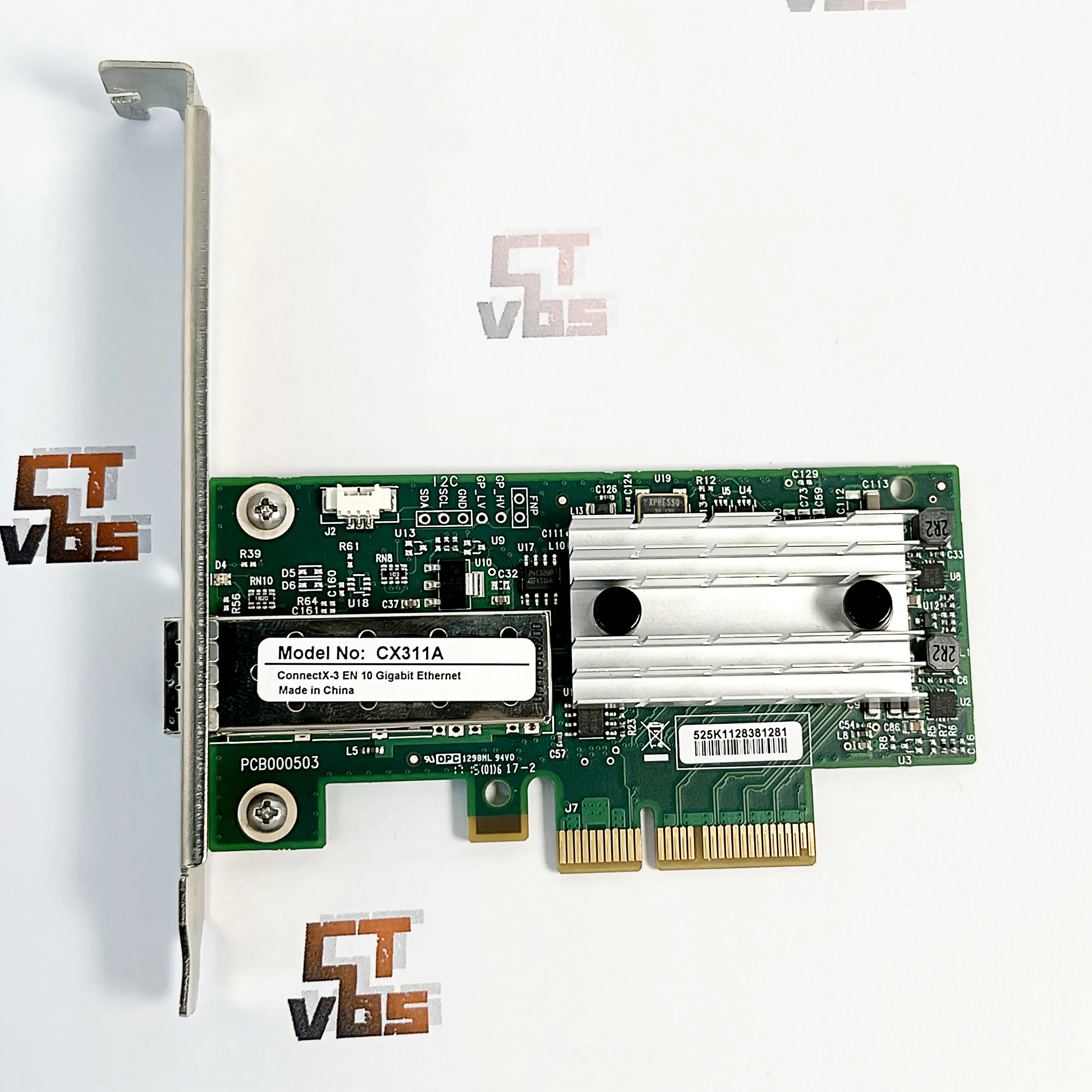 MCX311A-XCAT Mellanox  CX311A ConnectX-3 EN 10G Ethernet 10GbE SFP+ PCIe NIC Server Adapter