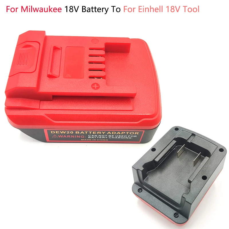 

Адаптер Einhell для аккумуляторов DeWalt/Milwaukee 18V/20V