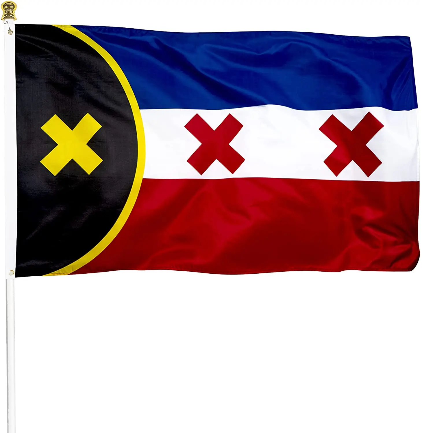 

Premium Heavy Duty Lmanburg Flag, 3x5 FT Double Sided L'Manberg Dream SMP Banner, Vibrant Print Indoor Outdoor Decoration