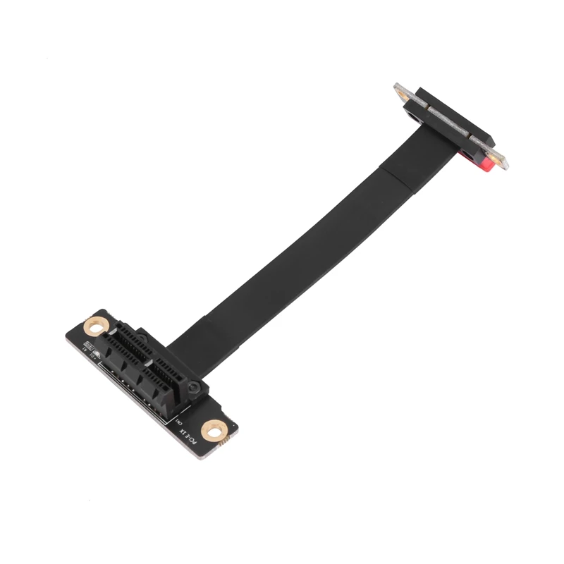 

Кабель расширения 6X PCIE X1, двойной, 90 градусов, Pcie 3,0 X1 на X1, 8 Гбит/с, PCI Express 1X, карта расширения 10 см