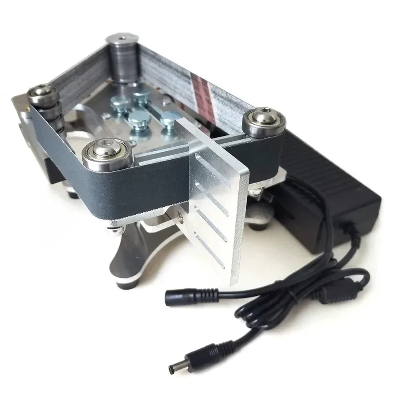 Ленточная шлифовальная машина 100-240 В многофункциональная вертикальная и