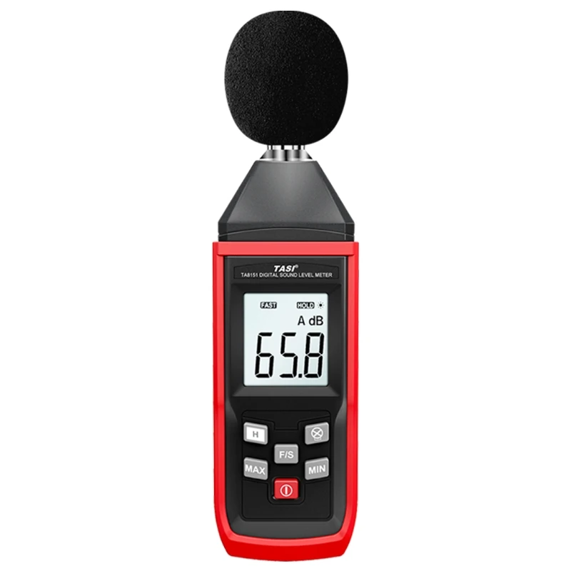 

Измеритель уровня звука с ЖК-дисплеем, тестер уровня шума, звуковой детектор, Гибкий Монитор сигнализации TA8151