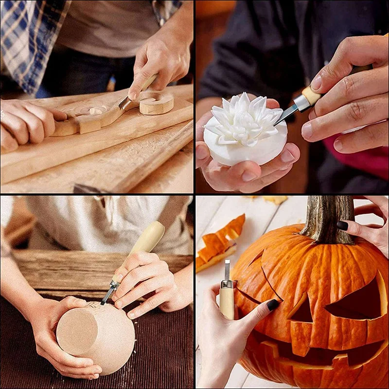 4 шт. набор инструментов для резьбы по дереву