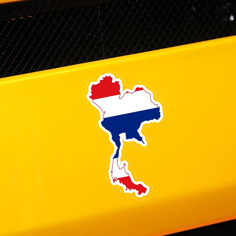 Карта Таиланда флаг мотоциклетный шлем автомобильная наклейка патриотизм винил