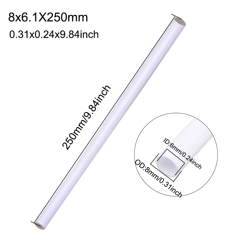 

Пластиковые трубы АБС 3-10 мм, набор 5-20 шт