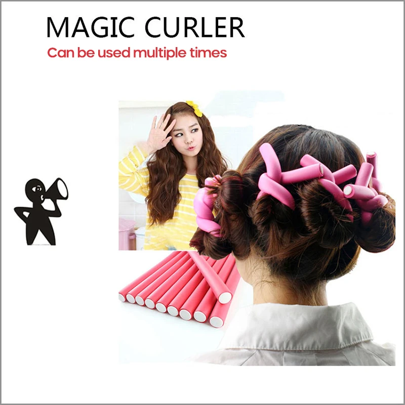 DinoragLot мягкие бигуди для завивки волос ролики