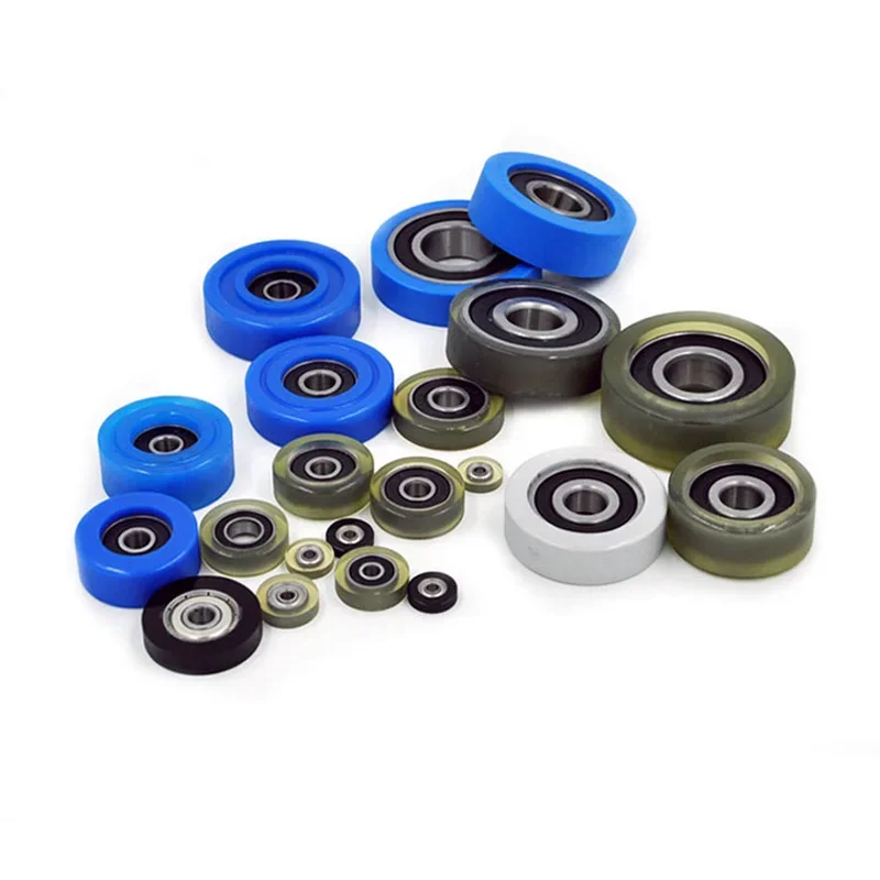 Best1 2 шт. 8 мм * 40 13 полиуретановое колесо прокрутки мебельный шкив подшипник