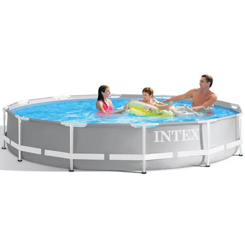 

366×76cm 3-4 Kids Yard Lawn Family Frame Swimming Pool