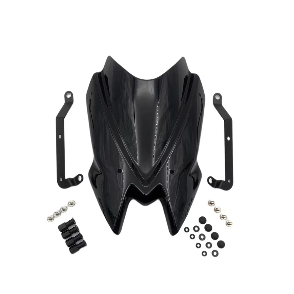 

Для Kawasaki Z900 Z 900 2020 2021 2022 2023 2024 черный серый аксессуары для мотоциклов спортивный козырек на лобовое стекло
