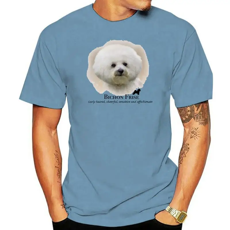 

Bichon Frise Tshirt Ladies Shirt Puppy Pet Rescue Dog Owner Womens Tee